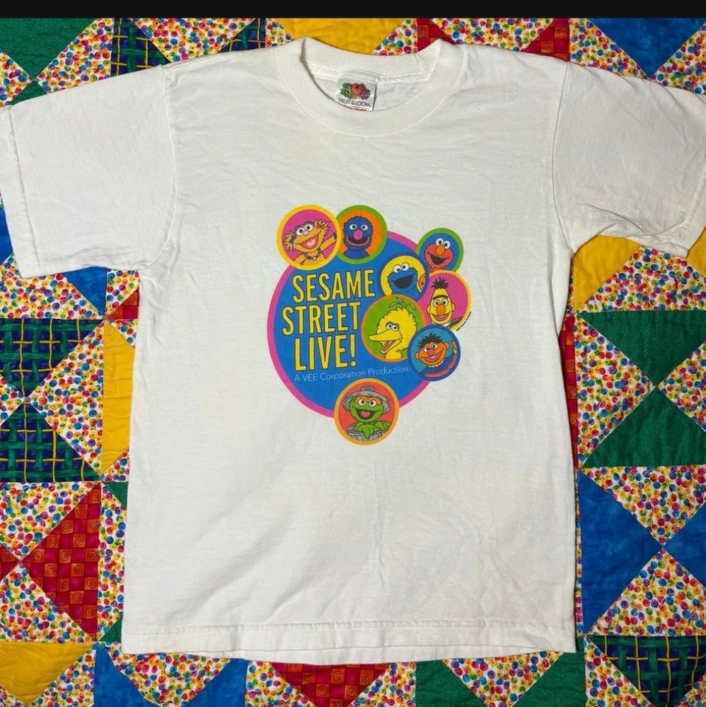 Y2K Sesame Street Live Shirt 6/8